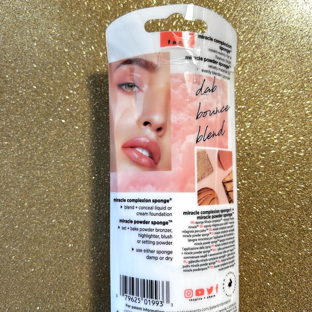 🔻🆕 Real Techniques Pink Miracle Complexion Powder Liquid Makeup Sponge Set - Picture 3 of 6
